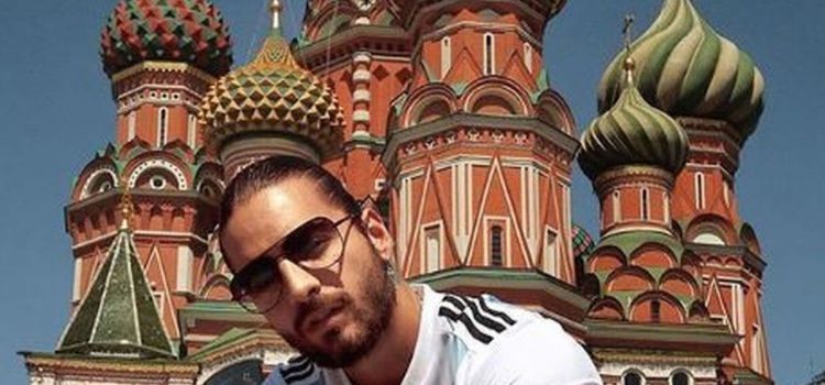 Maluma víctima de asalto en el Mundial de Rusia