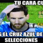 Los crueles memes para Messi y Argentina tras su eliminación
