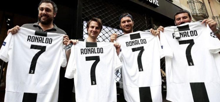 La demanda de camisetas de Cristiano colapsa la tienda online de la Juventus