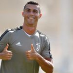 Cristiano presume su primer entrenamiento con la Juventus