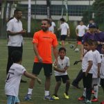 Dani Carvajal comparte conocimientos de fútbol con niños panameños