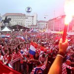 Locura en Zagreb tras clasificación de Croacia a la final