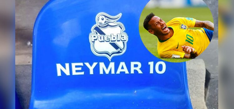 El Puebla se burla de Neymar