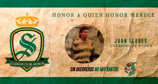 Hondureño Juan Flores nombrado "Guerrero de Honor"