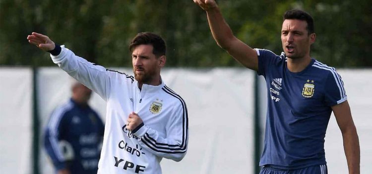 Argentina dio a conocer lita de convocados sin Messi
