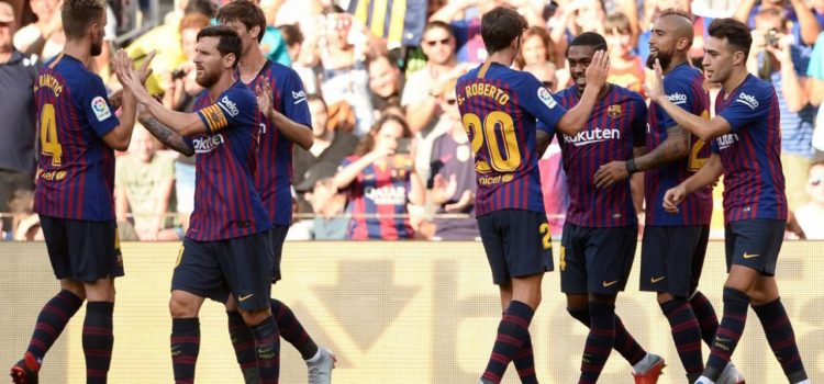 Barcelona golea a Boca Juniors por el Trofeo Joan Gamper 2018