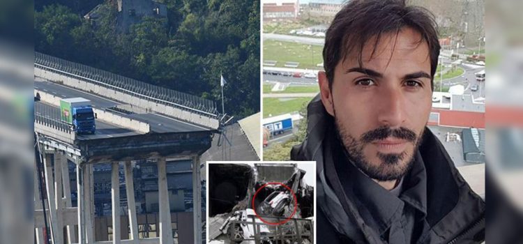 Excompañero de David Suazo cae en derrumbe del puente en Génova