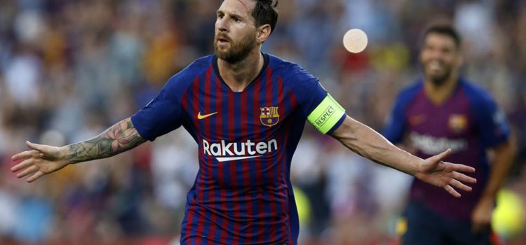 Messi marca el primer gol de la Champions League 2018-19