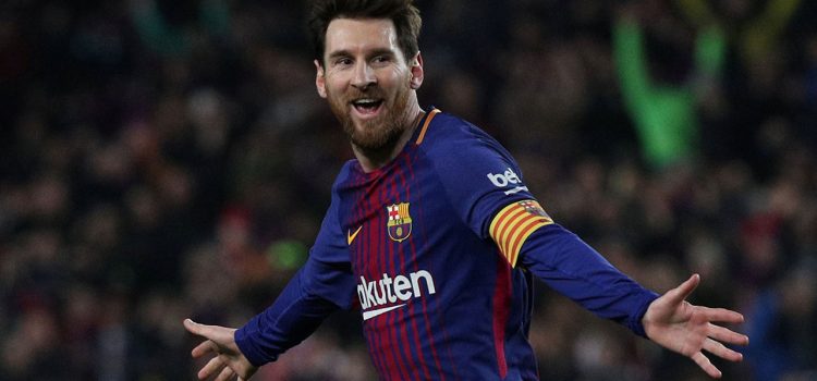 Messi logró nueva marca en el Barcelona