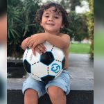 Mateo Messi cumple tres años