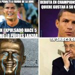 Los memes de la expulsión y el llanto de Cristiano Ronaldo