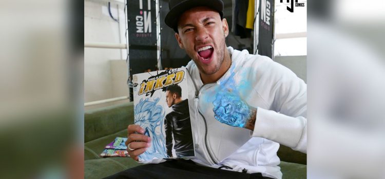 Neymar se convierte en protagonista de su propio comic