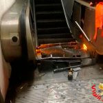 Accidente en escaleras de metro en Roma deja 20 lesionados (VÍDEO)