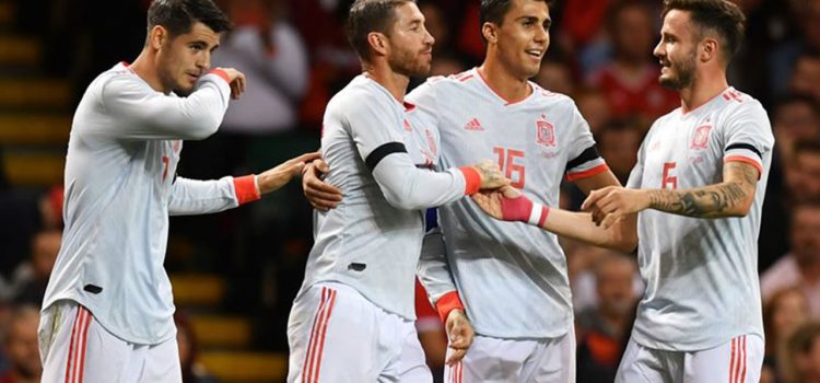Contundente victoria de España frente a Gales