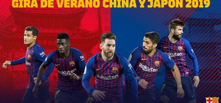 El Barcelona hará pretemporada en Asia en 2019