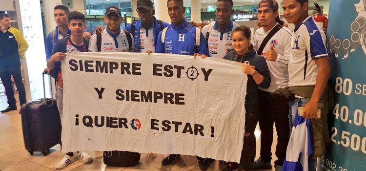 Calurosa bienvenida recibió la Selección de Honduras en España
