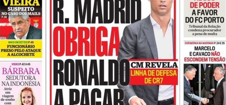 Real Madrid emprende acciones legales contra diario portugués