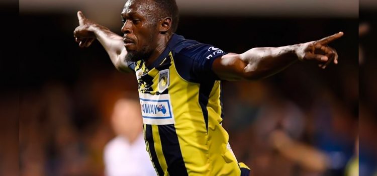 Usain Bolt termina su aventura en el fútbol