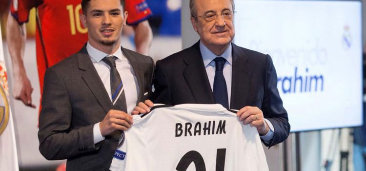 Real Madrid presenta a Brahim Díaz