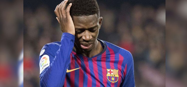 Dembelé estará dos semanas de baja por lesión