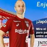 Andrés Iniesta, la imagen del turismo en Japón