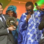 ¡Salah celebró el Balón de Oro africano bailando!