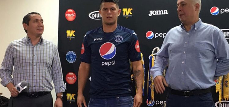Motagua presenta al delantero Marcelo Estigarribia