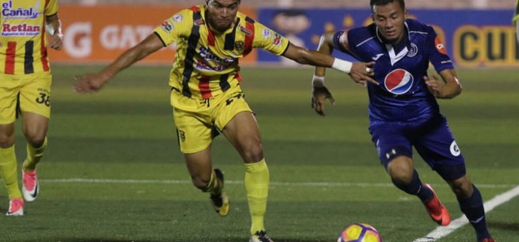 Motagua le gana al Real España en Cantarranas