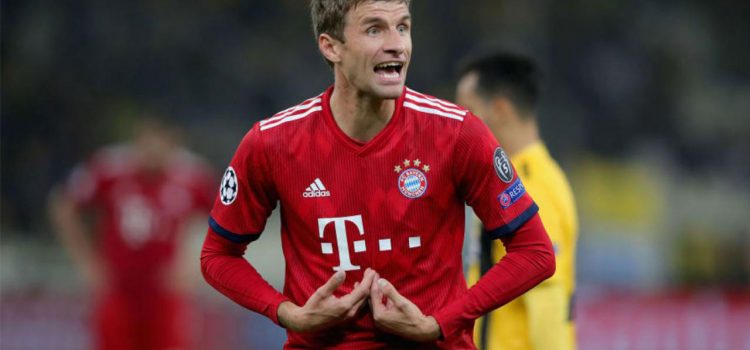 Thomas Müller es suspendido y no jugará en octavos de Champions
