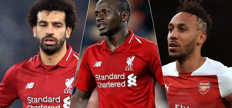 Salah, Mané y Aubameyang, finalistas para el Balón de Oro africano