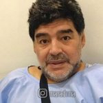 Maradona hospitalizado a causa de un sangrado estomacal