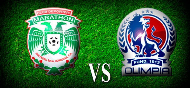 Alineaciones de Marathón y Olimpia