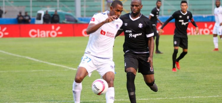 Jerry Bengtson le da triunfo al Olimpia sobre Honduras Progreso