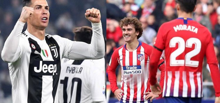 Atlético recibe a la Juventus de Cristiano Ronaldo en Champions