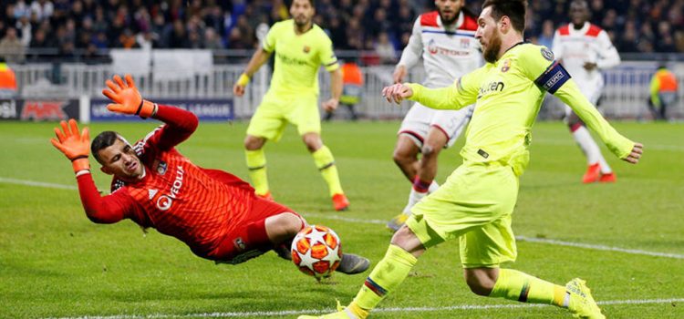 Lyon y Barcelona empatan y se jugará el pase a cuartos en el Camp Nou