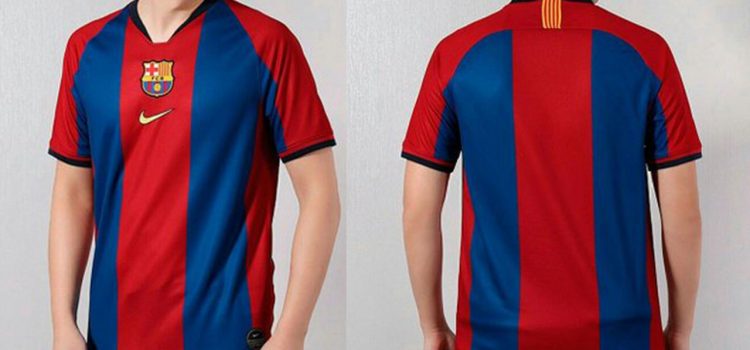 Mira la camiseta que usará Barcelona para el clásico