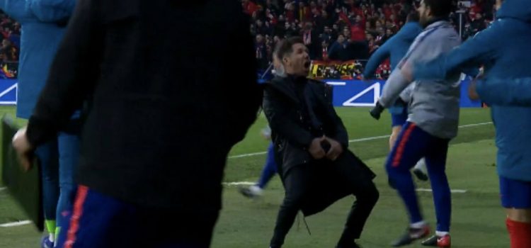 La UEFA abre expediente disciplinario al "Cholo" Simeone