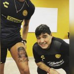 Portero de Dorados se tatuó el rostro de Diego Maradona