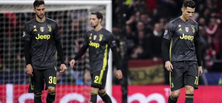 Juventus se desploma en Bolsa tras su derrota frente al Atlético de Madrid