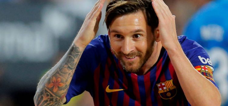 ¡Un crack! El espectacular truco de Messi con una pelota y una botella (VÍDEO)