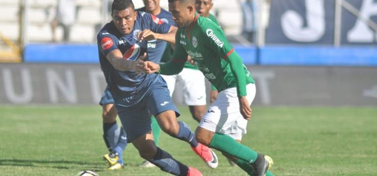 Marathón-Motagua: liderato e invicto en juego
