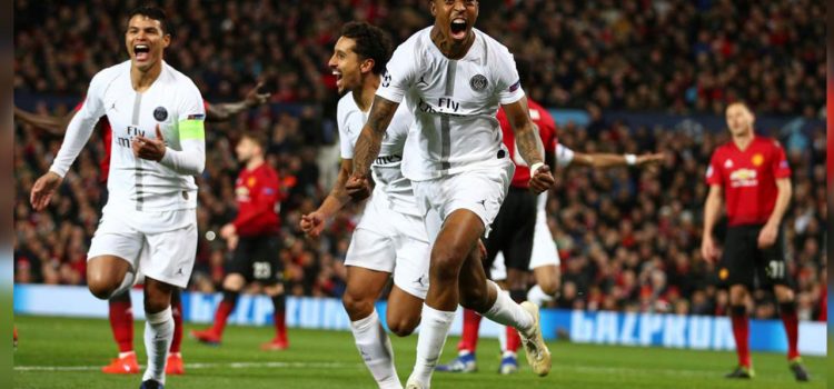 El PSG asalta el Old Trafford y pone un pie en cuartos de Champions