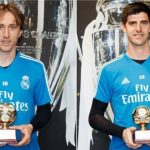 Luka Modric y Thibaut Courtois, premiados por la IFFHS