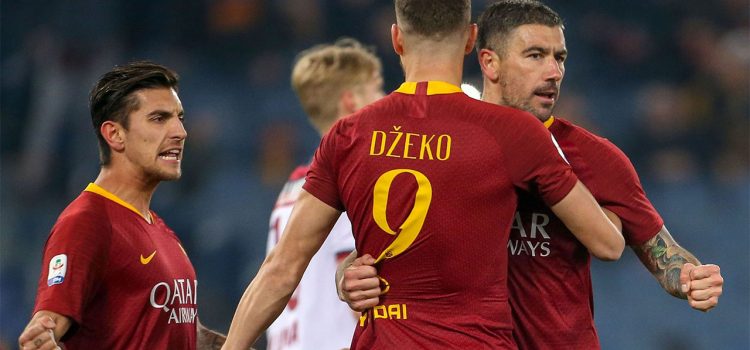La Roma sigue en ascenso al derrotar al Bolonia