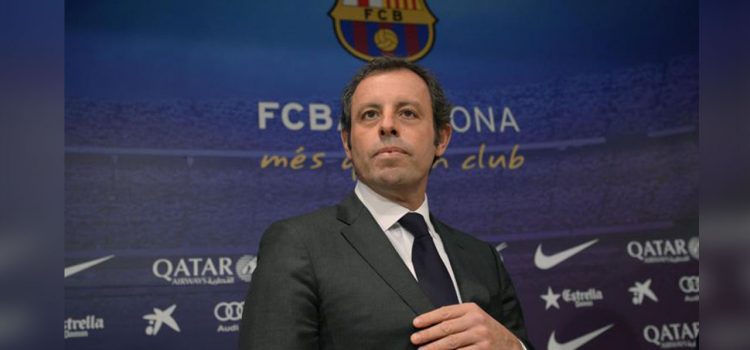 El expresidente del FC Barcelona niega lavado de dinero