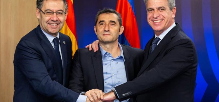Ernesto Valverde renueva como entrenador del Barcelona
