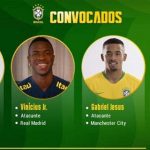 La primera vez que Vinicius Junior, de 18 años, es llamado para la selección absoluta de Brasil