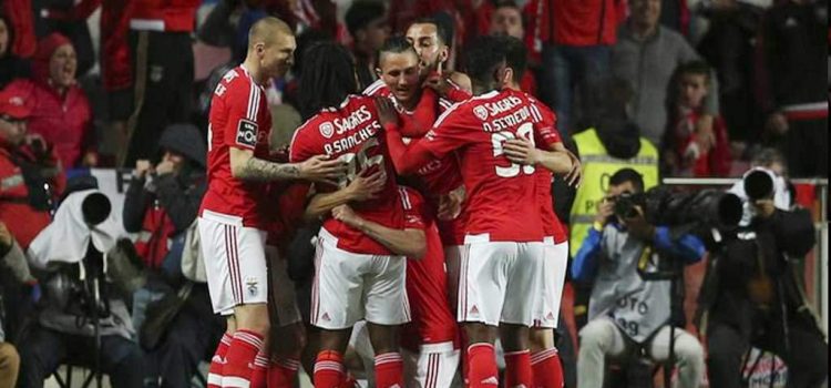 Benfica humilla 10-0 al Nacional de Madeira de Bryan Róchez