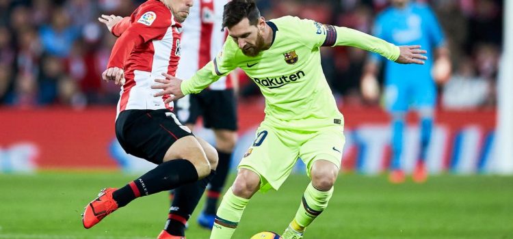 Barcelona empató ante el Athletic, con Messi de titular