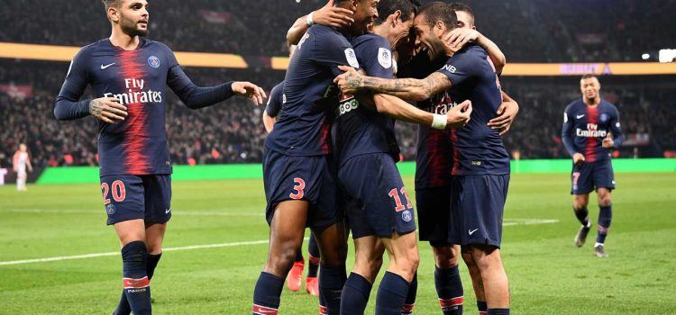 PSG goleó al Montpellier y amplía su ventaja